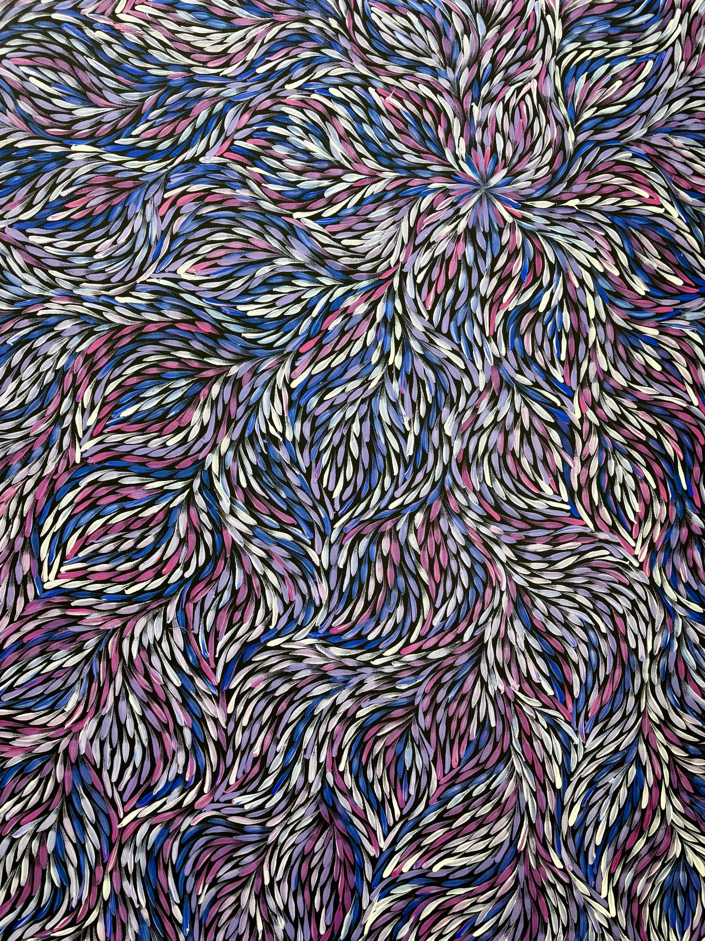 Janet Golder Kngwarreye “Medicine Leaves”