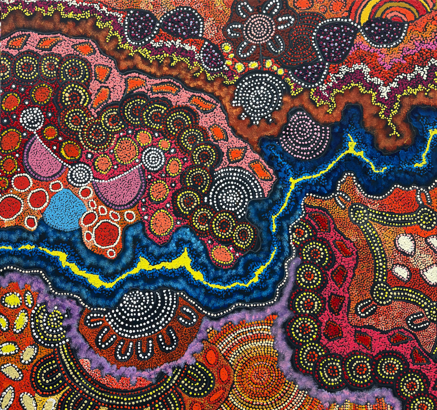 Damien and Yilpi Marks “My Country”