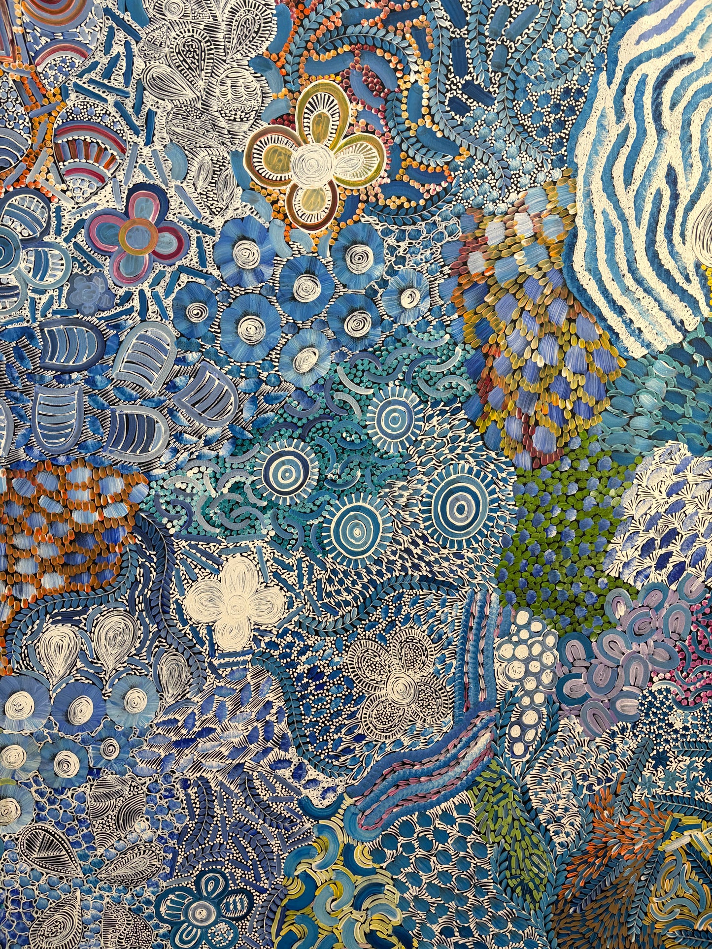 Karen Bird Ngale "My Country” 5 Metre Panoramic Masterpiece