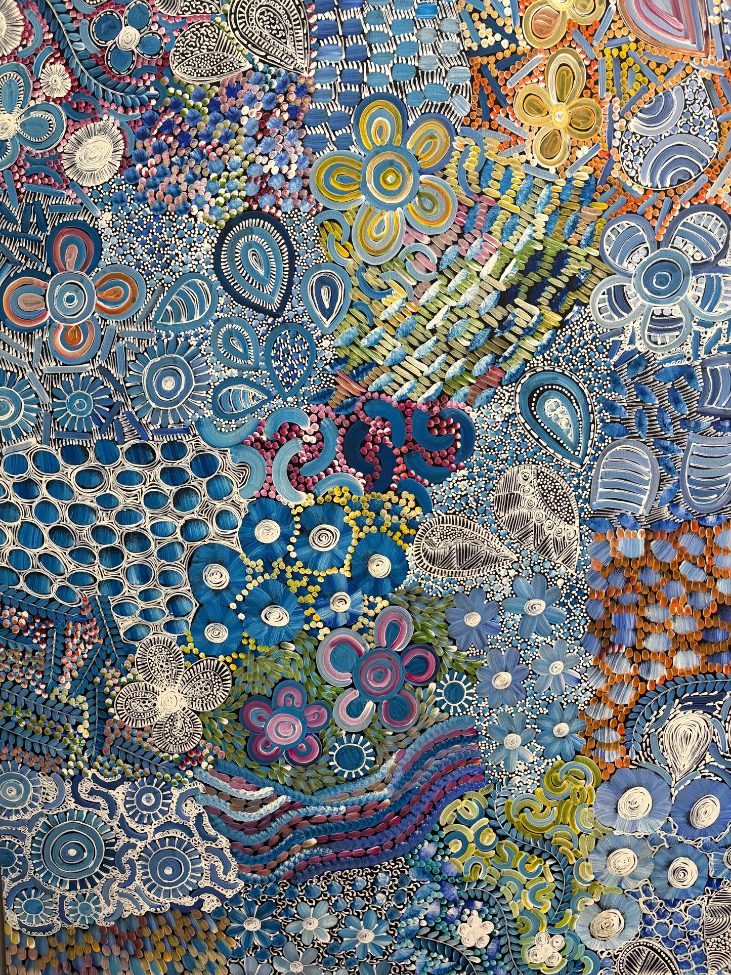 Karen Bird Ngale "My Country” 5 Metre Panoramic Masterpiece