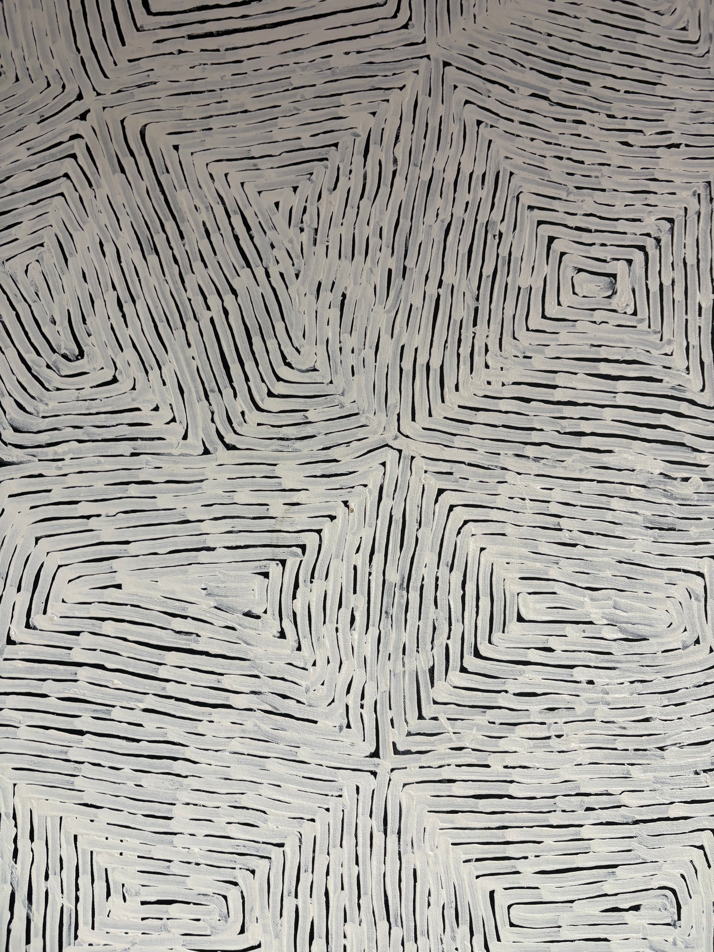 George Tjungurrayi (Hairbrush) “Tingari”