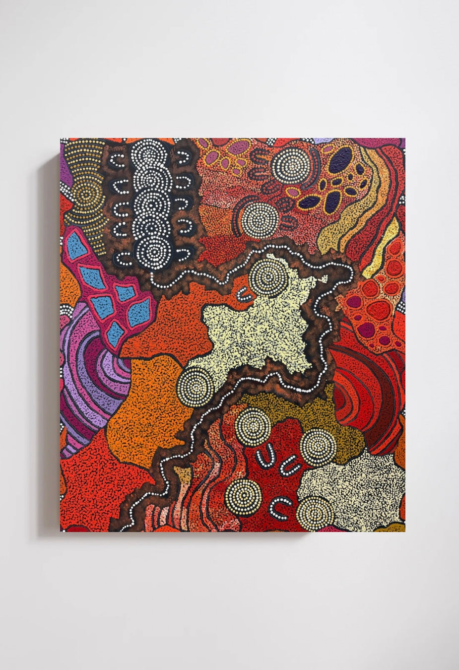 Damien and Yilpi Marks “My Country”