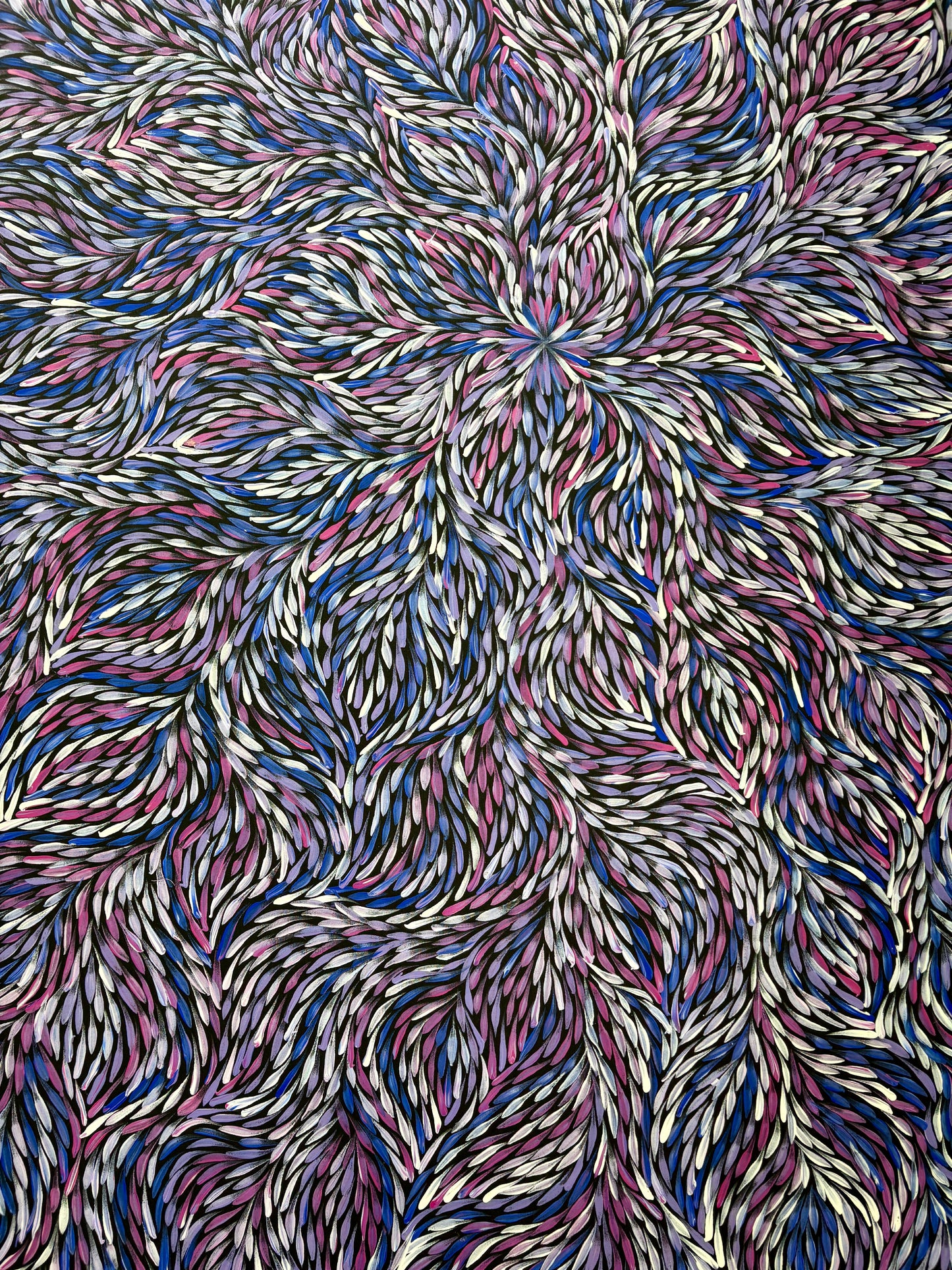 Janet Golder Kngwarreye “Medicine Leaves”