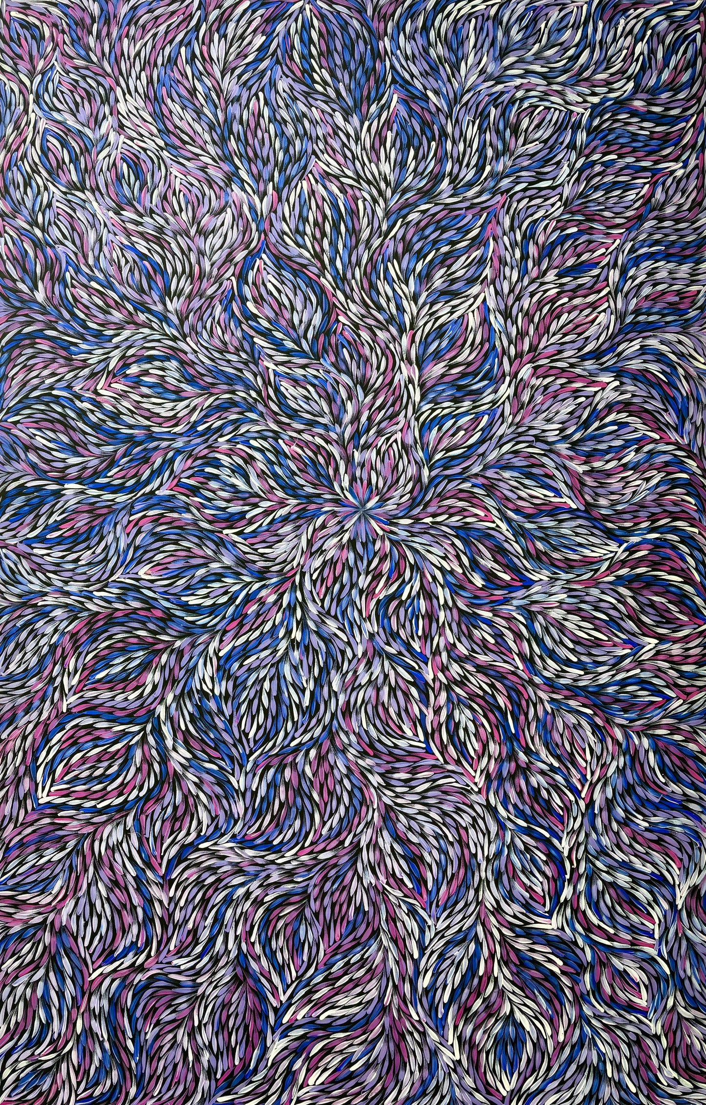 Janet Golder Kngwarreye “Medicine Leaves”