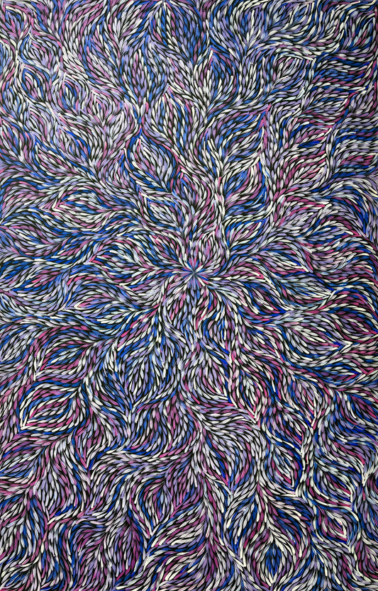 Janet Golder Kngwarreye “Medicine Leaves”